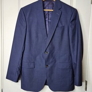 Ted Baker Endurance 2 Button Blazer Blue‎ Size 40R Wool